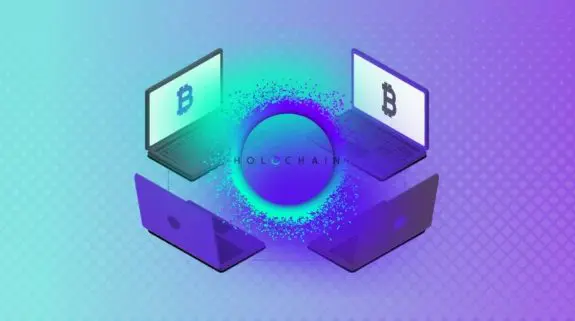 Ali ima holo crypto blockchain?
