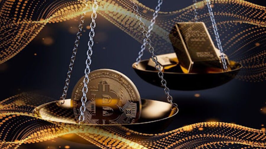 Zlato proti Bitcoinu 2024: