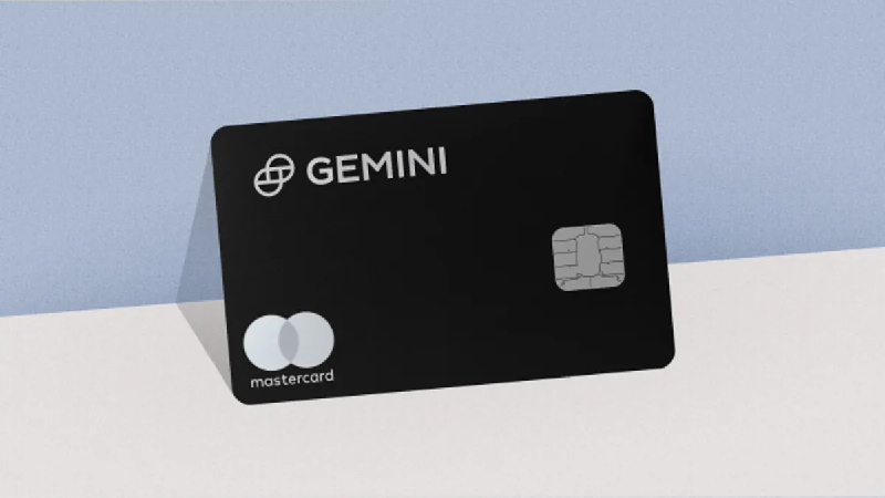 Kreditna kartica Gemini.
