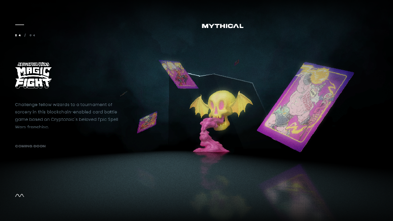 Mythical games podjetje za razvoj iger na veriženju blokov
