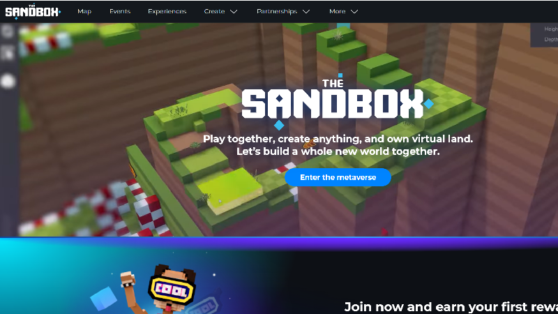 Sandbox blockchain igre razvojno podjetje
