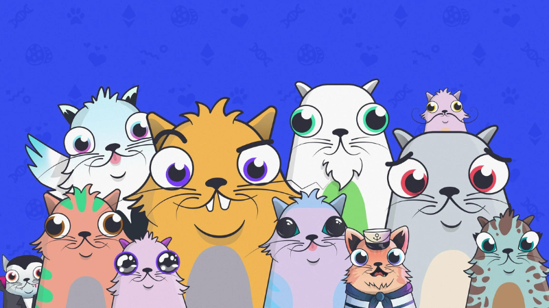 Igra Cryptokitties
