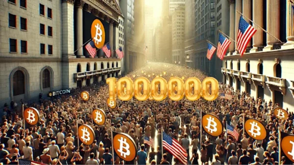 1 milijon naslovov Bitcoin ima zdaj 1 BTC ali več