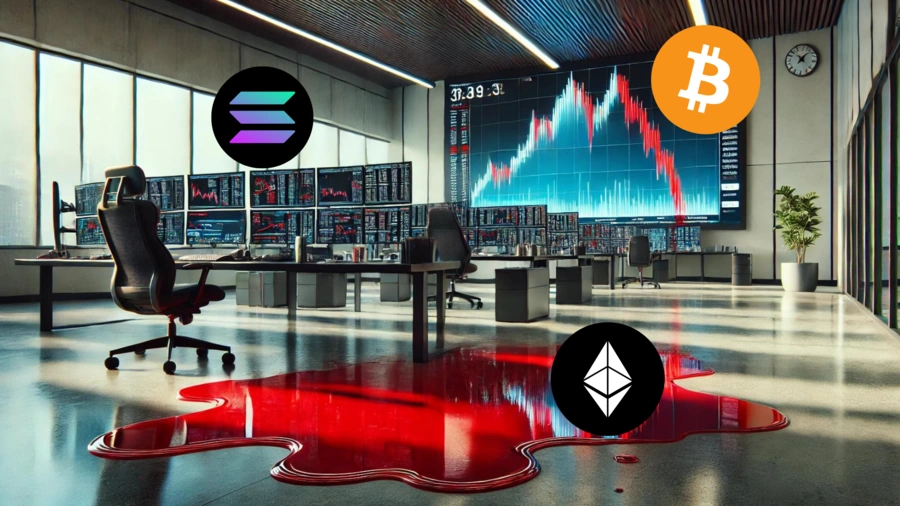 CryptoShock Veliki odlivi na trgu so dosegli 305 milijonov dolarjev