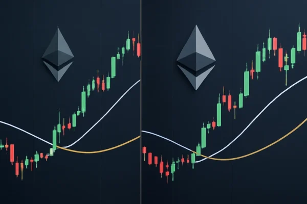 Zlati križ se pojavi na grafikonu Ethereuma — se bo zgodovina ponovila?