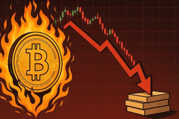 Bitcoin pred likvidacijskim kaosom – je 102.000 dolarjev naslednja past?