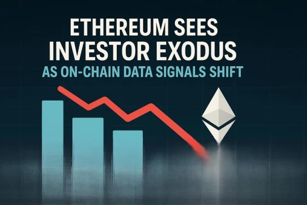 Ethereum beleži beg vlagateljev, saj podatki iz verige kažejo na spremembo