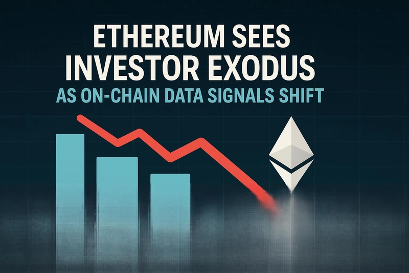 Ethereum beleži beg vlagateljev, saj podatki iz verige kažejo na spremembo