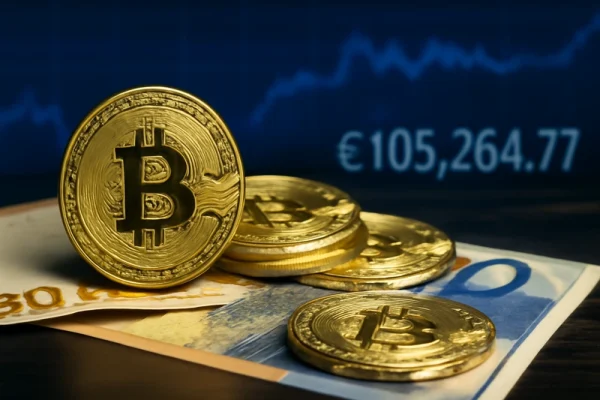 Skupina Blockchain poveča svoje imetje bitcoinov z nakupom 624 BTC, skupna vrednost presega 131 milijonov evrov