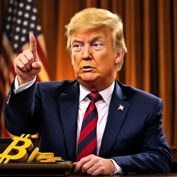 Bitcoin meri višje, a Trumpove carine zavirajo rast: Bo administracija spet „TACO“?