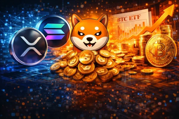 Tedenski pregled dogodkov v svetu kriptovalut: XRP se širi na Solano, ETF-ji na Bitcoin doživljajo vzpon, SHIB kaže znake kopičenja