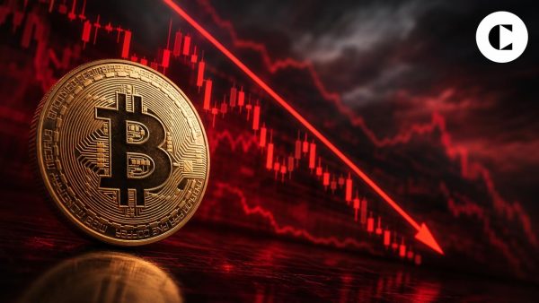 Cena Bitcoina pade pod 82 tisoč ob višji inflaciji